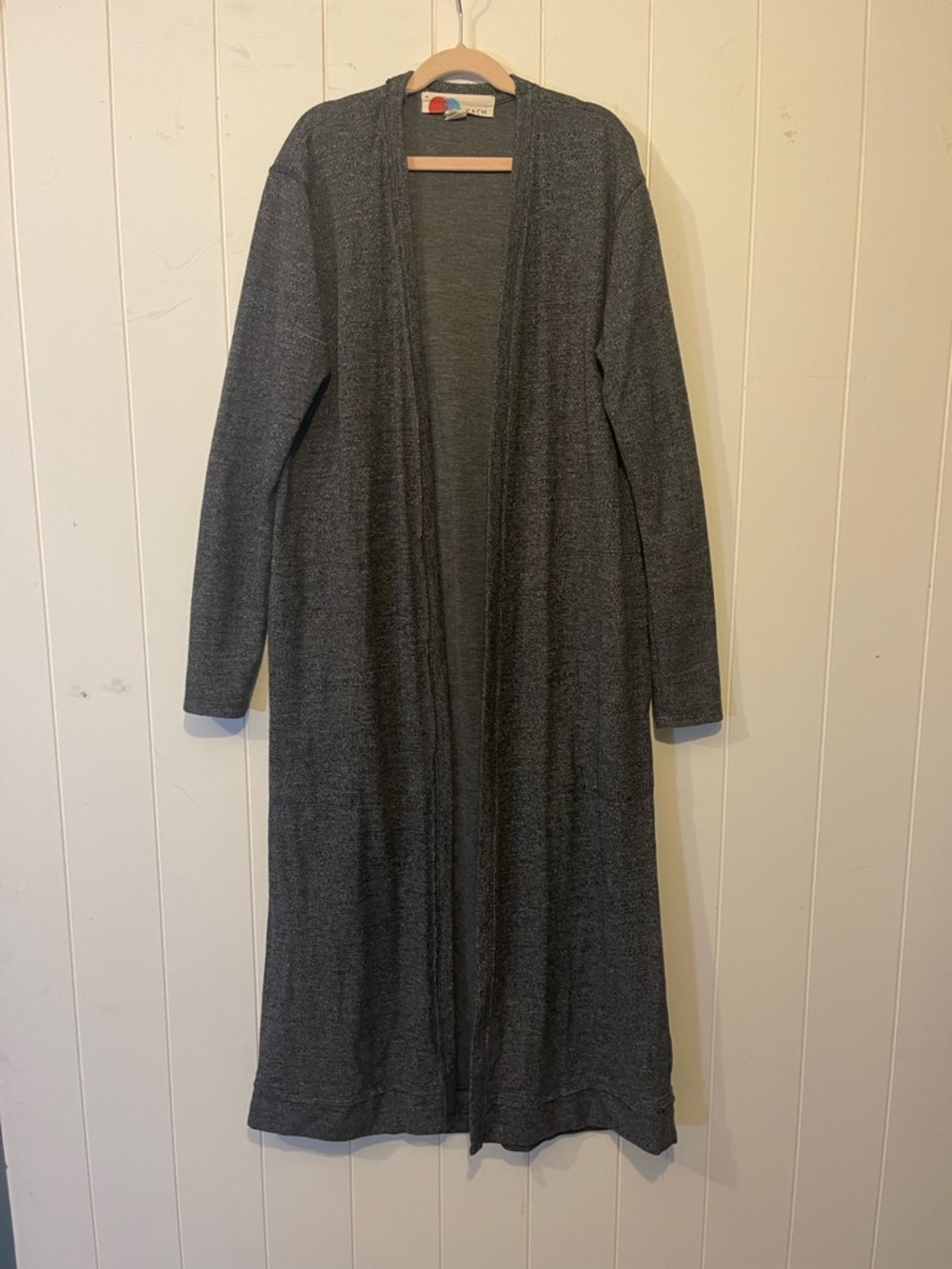 Free people beach long sweater cardigan size xs